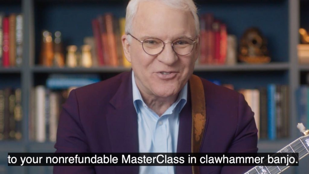 Steve Martin Masterclass