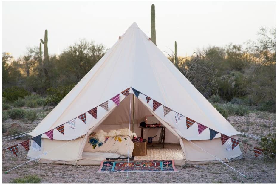 Stout Bell Tent 100 USA Cotton Canvas Glamping Tent