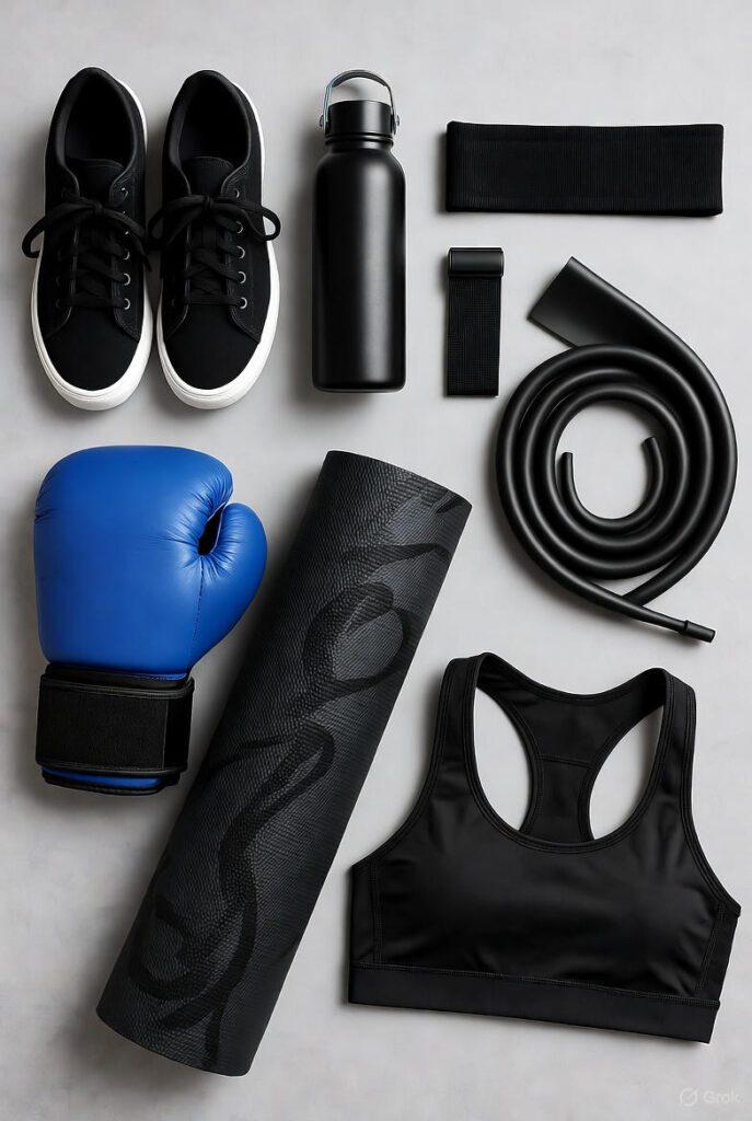 Fitness transformation or workout gear photo – Visual proof of personal development through exercise