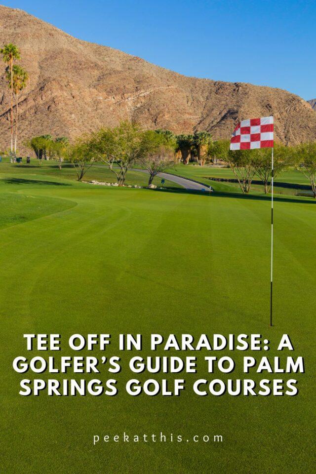 Palm Springs golf
