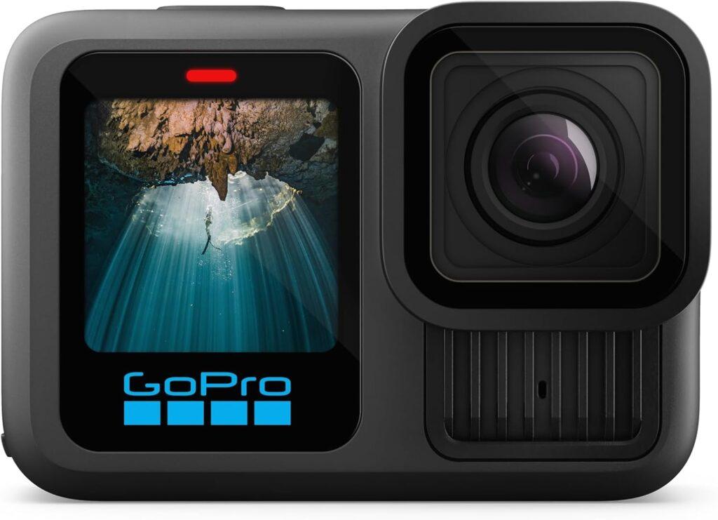 A GoPro action camera, perfect for capturing immersive content for creators.
