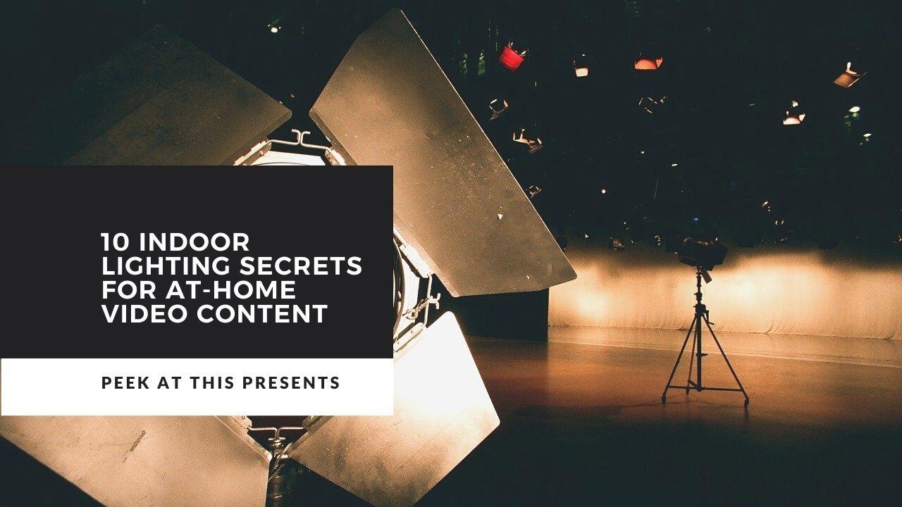 indoor lighting tricks and tips