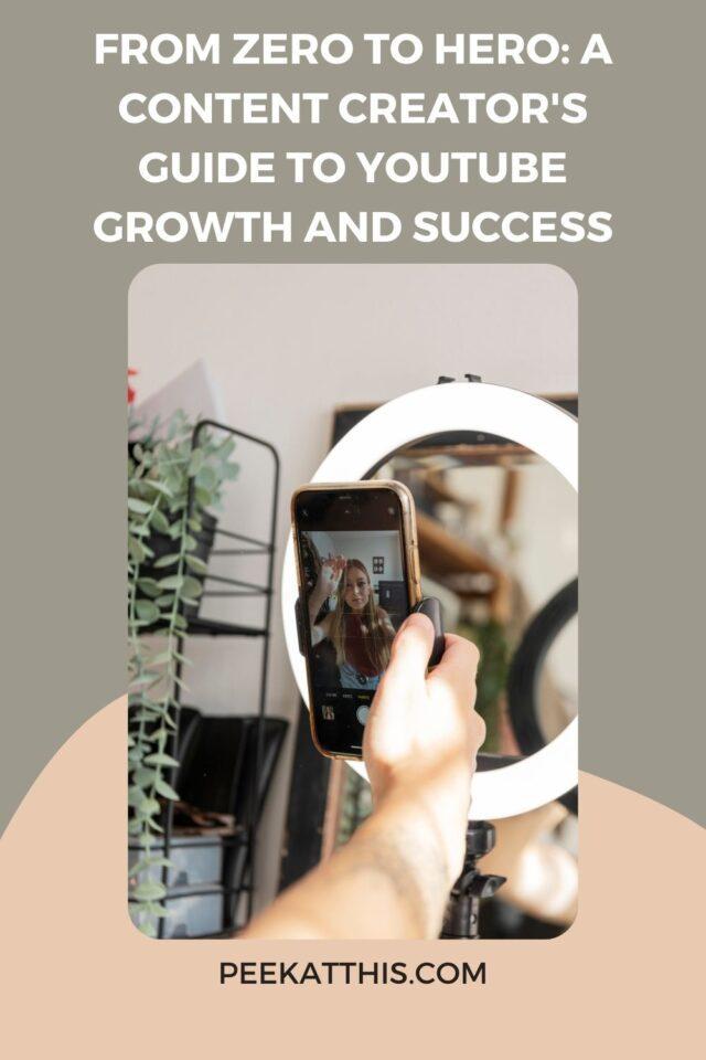 Learn how to go from zero to hero on YouTube with our comprehensive guide for content creators. Maximize your growth and achieve success on the platform.