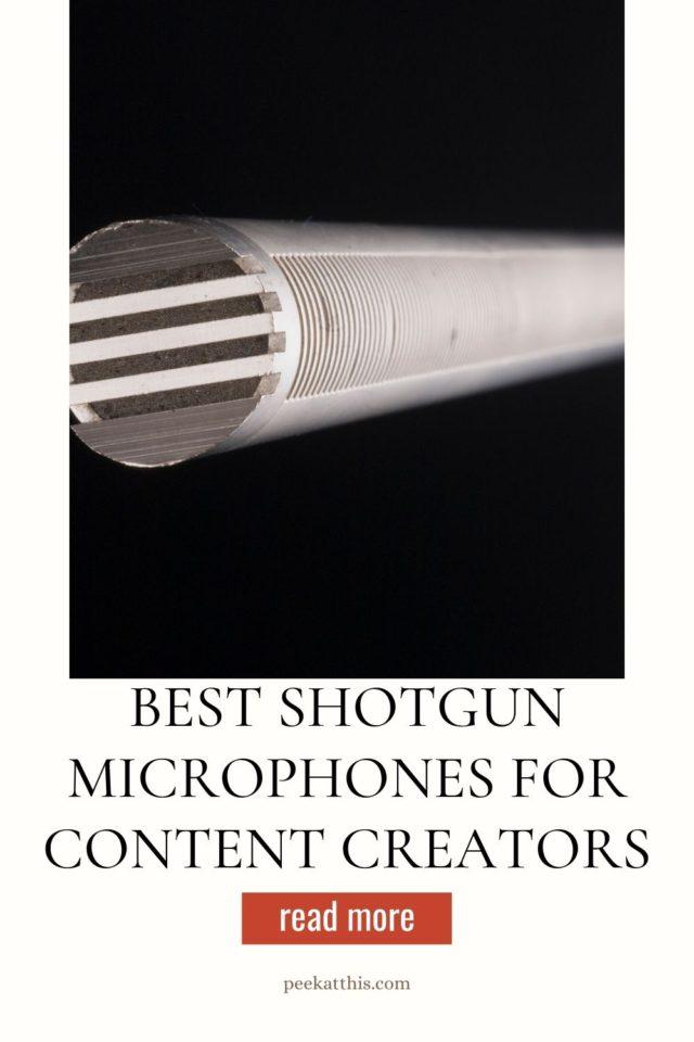 Best Shotgun Microphones For Content Creators