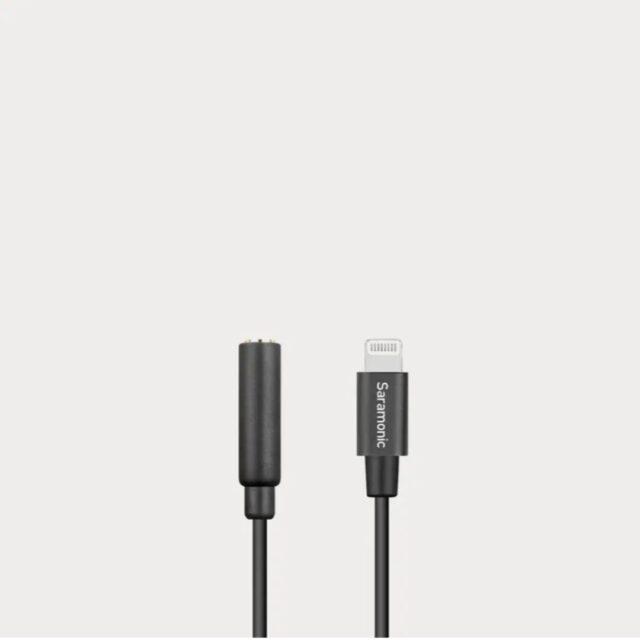 Lightning to TRRS Adapter for better audio in TikTok videos