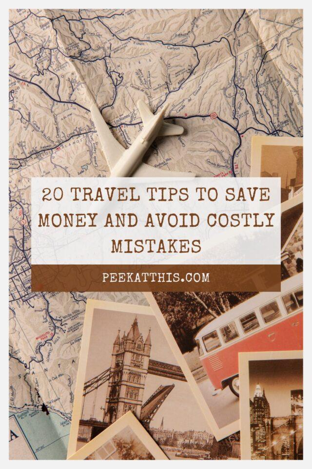 Do you ever wish you could travel like a pro without breaking the bank? Well, my friend, you've come to the right place! In this blog post, I'm going to share with you 20 tips to help you travel smart, save money, and avoid costly mistakes.