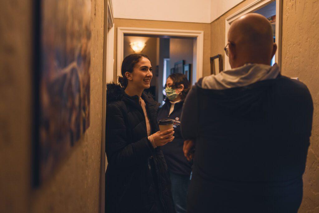 Step behind the scenes of the poignant film 'Going Home' as the director and actor engage in a candid conversation about the upcoming scene, showcasing the essential art of directing actors on set. Witness the collaborative process and how trust and communication play a pivotal role in capturing the emotional depth of the film on set.