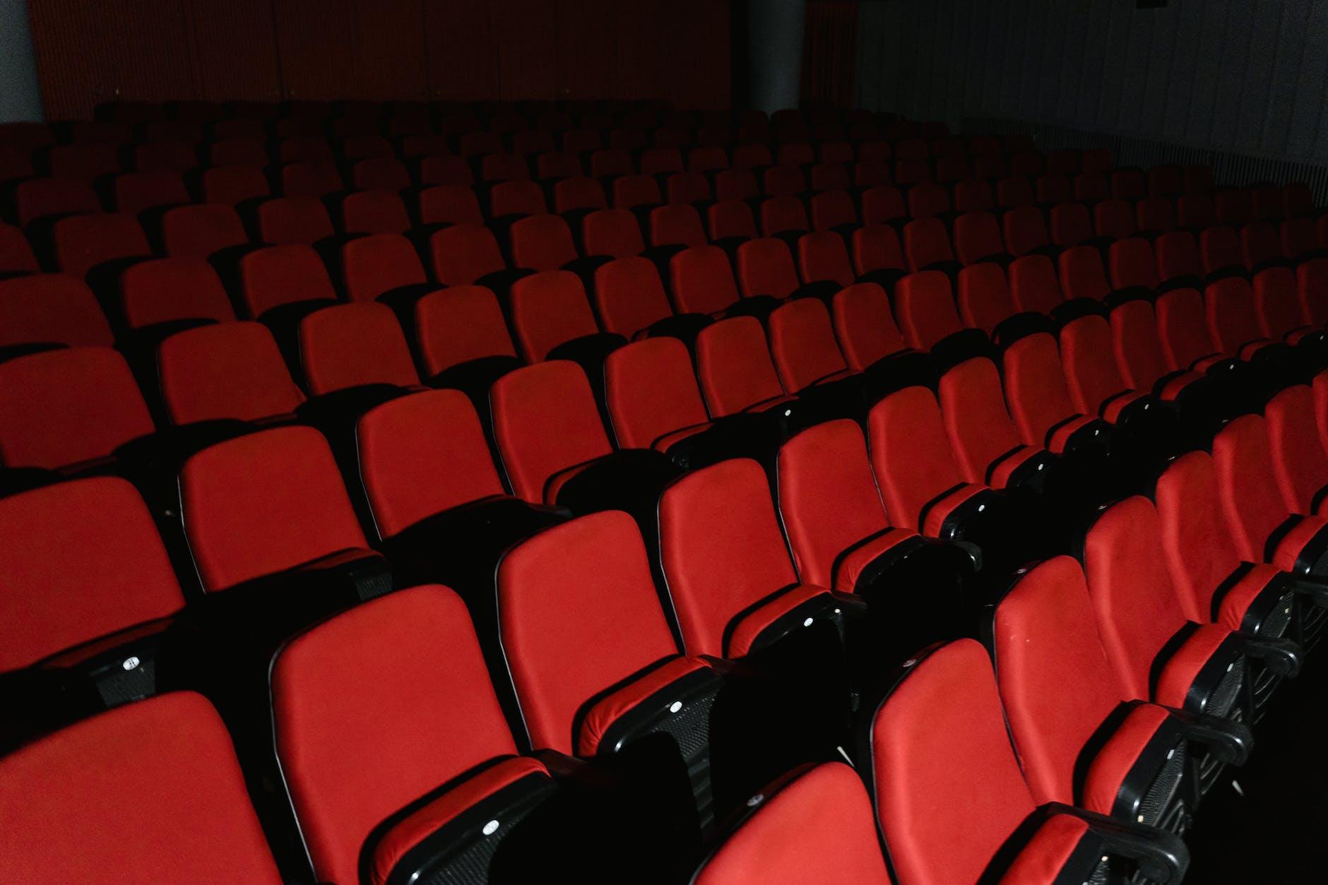box office busts - seats in a movie theater