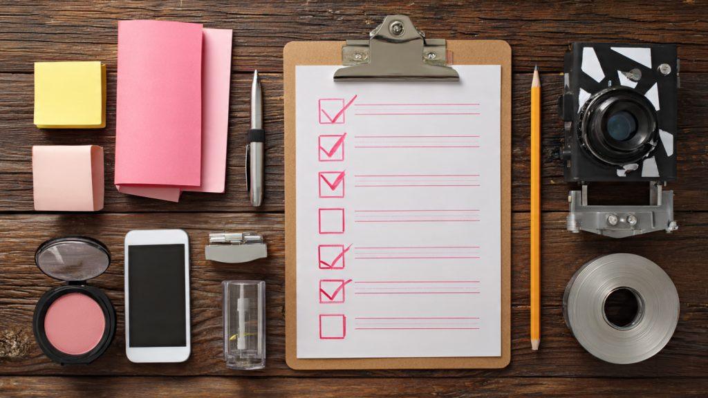 checklist for becomng an actor at any age.
