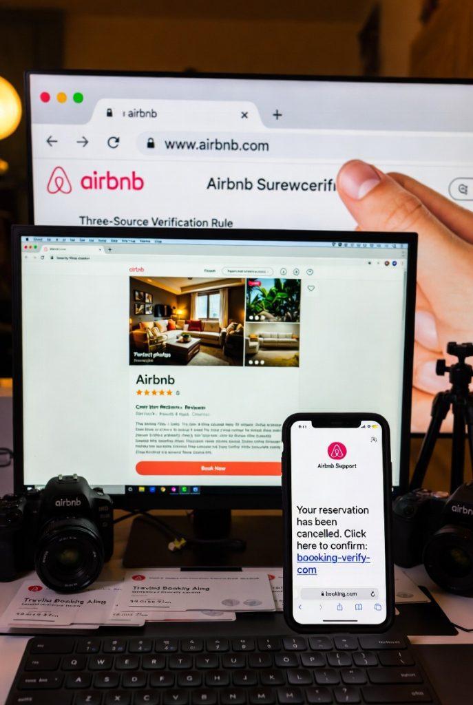 verification rule when it comes to travel scams on websites
