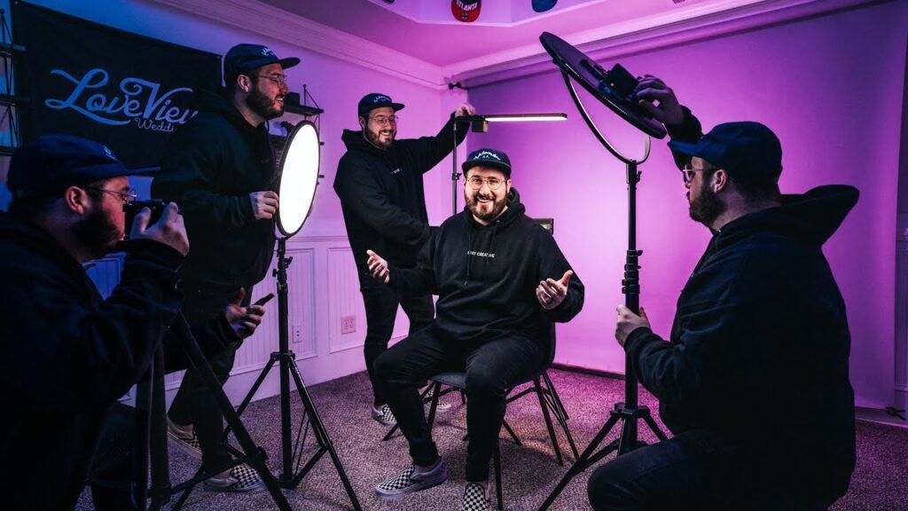 how to position lights for youtu 1