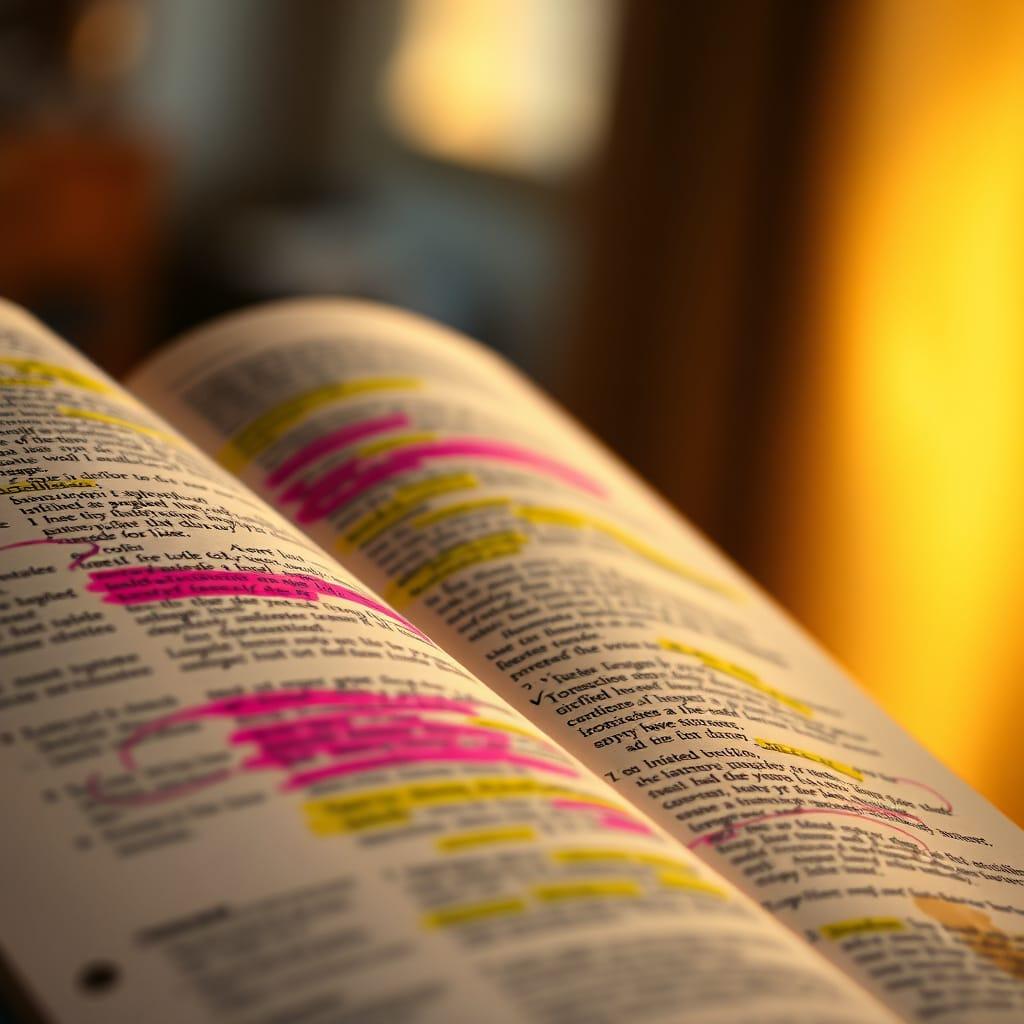 An actor's script with annotations for emotional analysis.