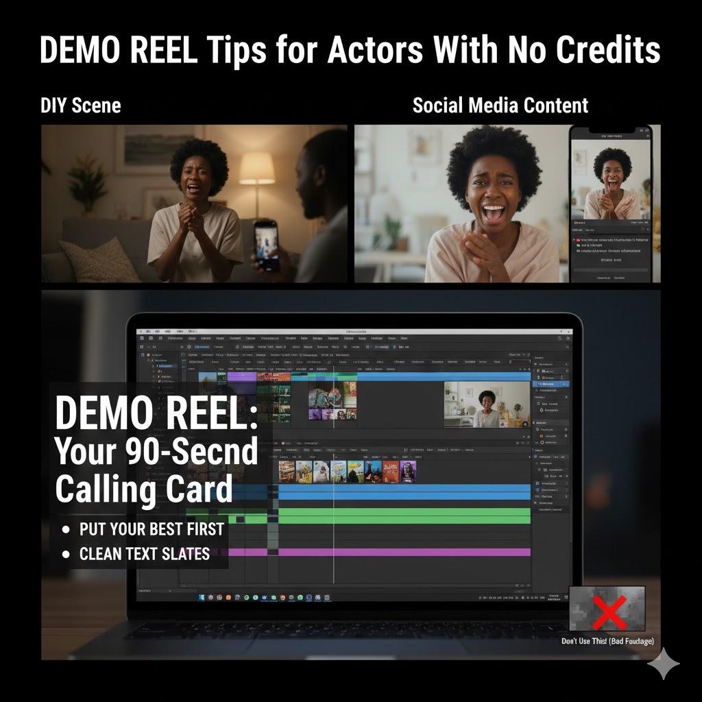 Demo Reel Tips for Actors With No Credits