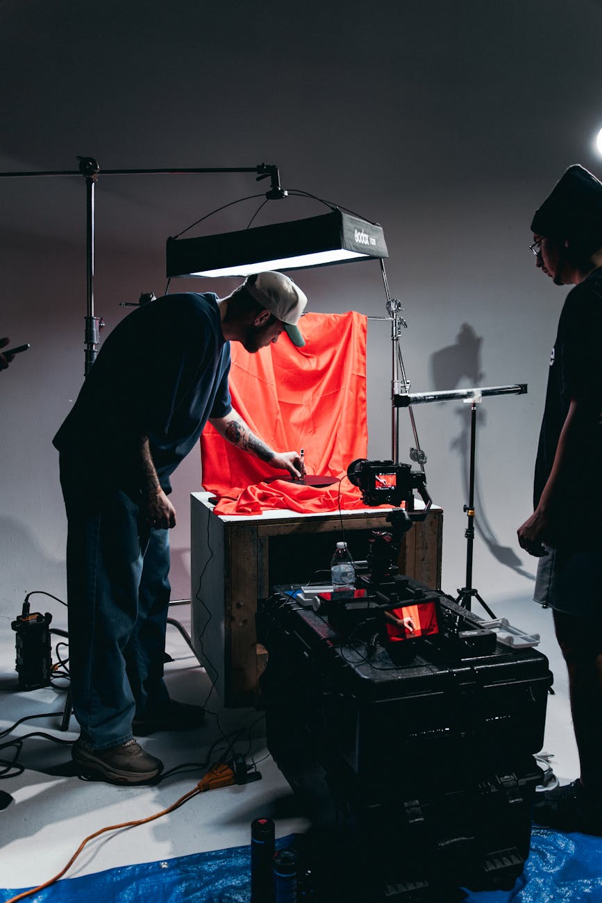 behind the scenes cinematic film set in orlando