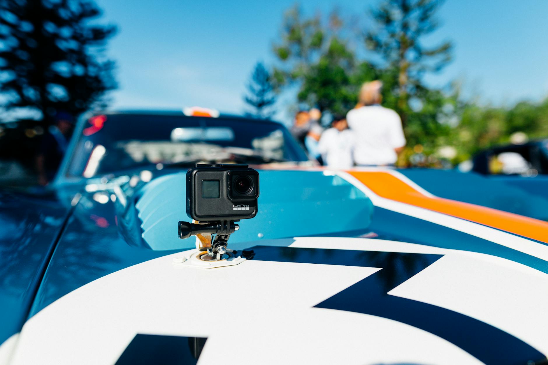 photo of go pro camera