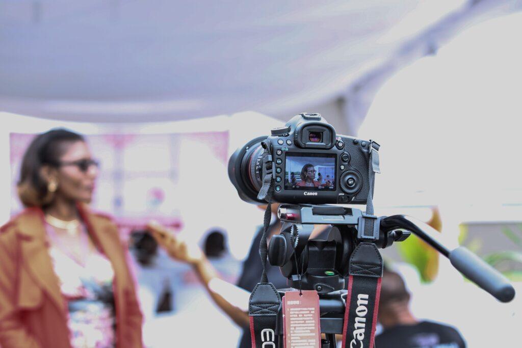 Camera, Camera equipment, Interview image