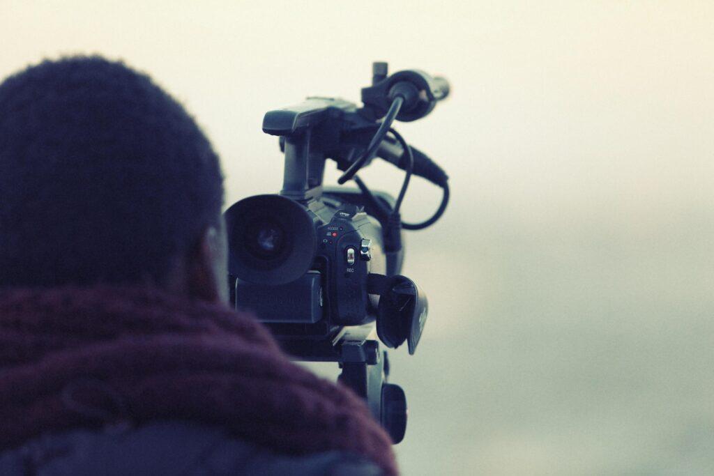 Videographer, Cameraman with audio