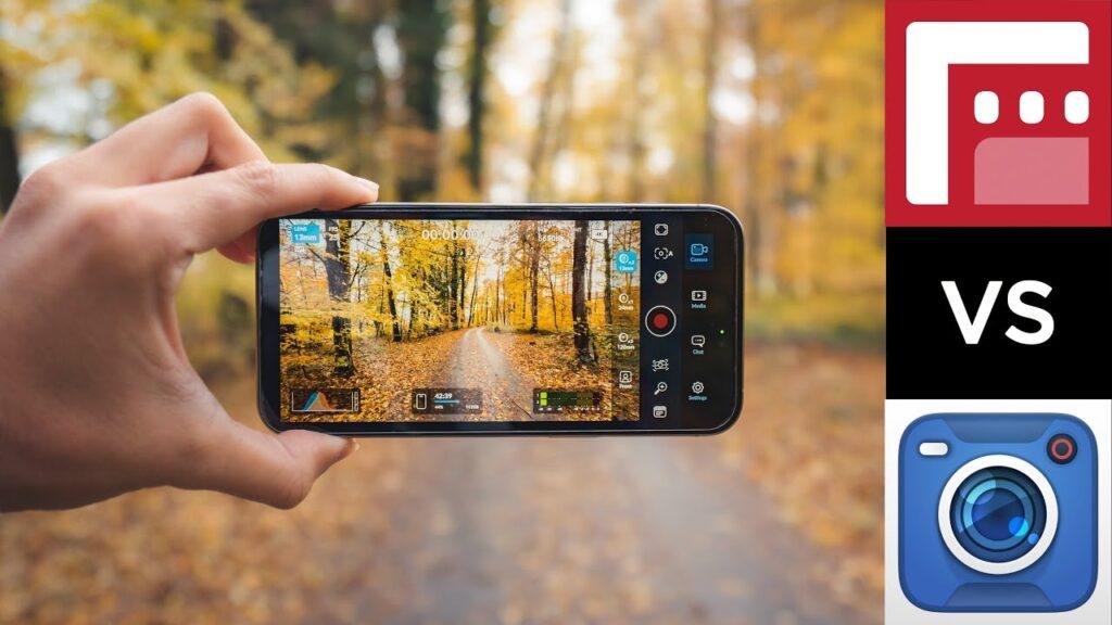 blackmagic camera app or filmic