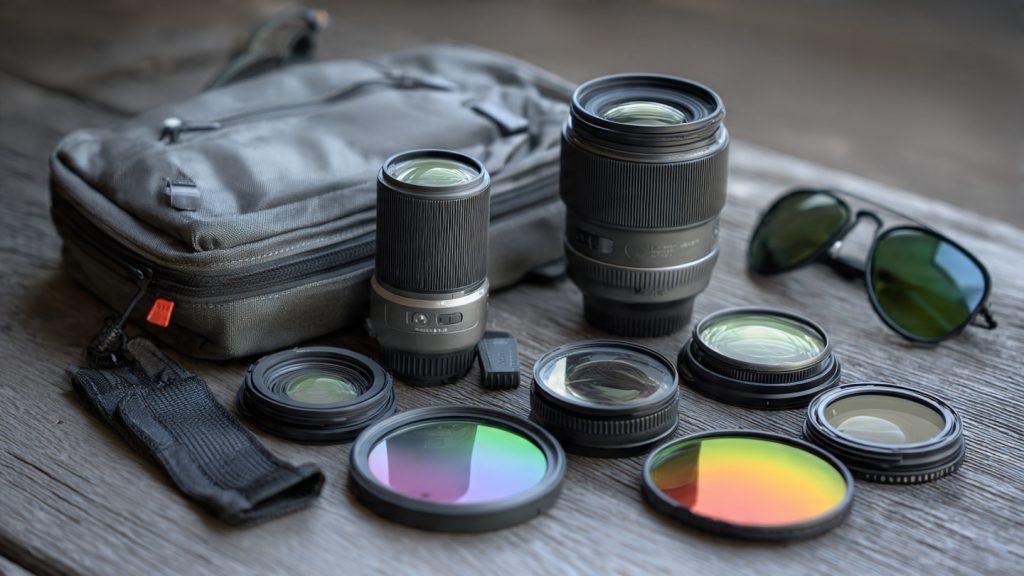 your travel nd filter kit laid out