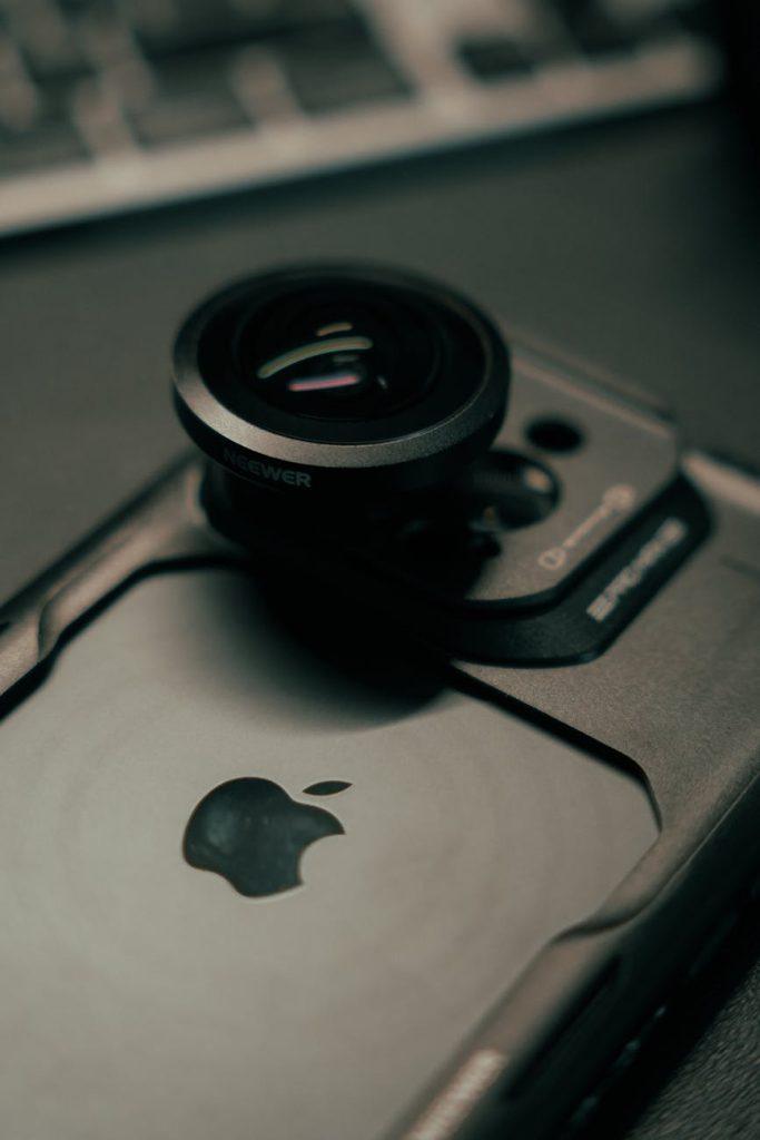 Smartphone Filmmaking Rig That Looks Professional on Set smartphone photography lens on modern device